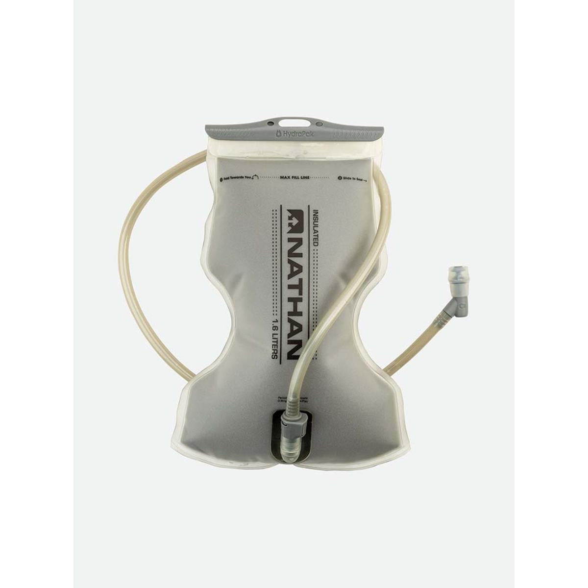 Nathan 1.6 Liter Insulated Hydration Bladder - Clear Nathan 1.6 Liter Insulated Hydration Bladder - Clear