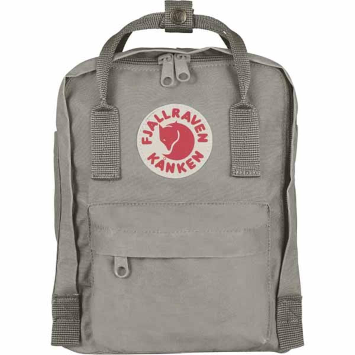 FjallRaven Kanken Mini Kids Backpack - Fog FjallRaven Kanken Mini Kids Backpack - Fog