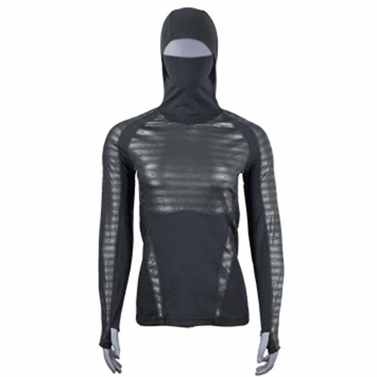 Seirus Women's Heatwave Body Mapped Base Layer Quick Hoodie Top Seirus Women's Heatwave Body Mapped Base Layer Quick Hoodie Top