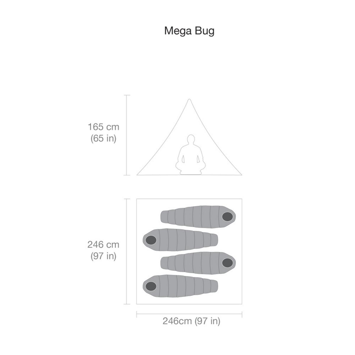 Black Diamond Mega Bug 4P Tent Black Diamond Mega Bug 4P Tent