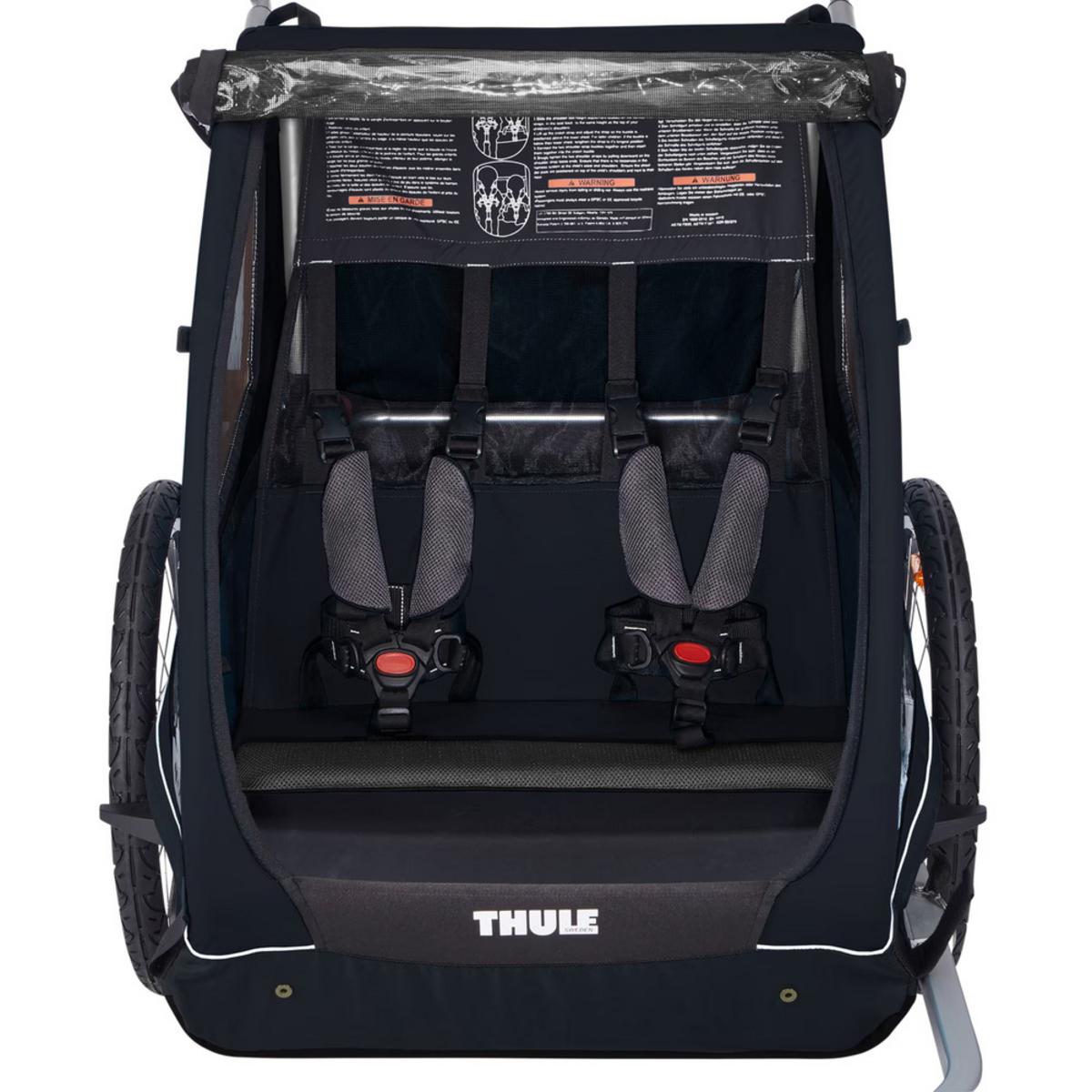 Thule Coaster XT 2-Seat Bike Trailer - Black Thule Coaster XT 2-Seat Bike Trailer - Black