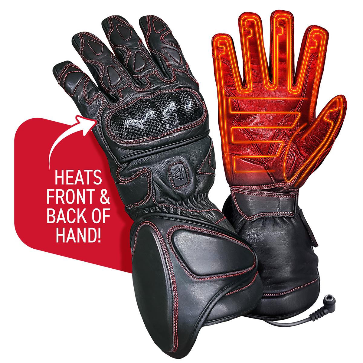 Gerbing 12V Extreme Hard Knuckle Heated Gloves Gerbing 12V Extreme Hard Knuckle Heated Gloves