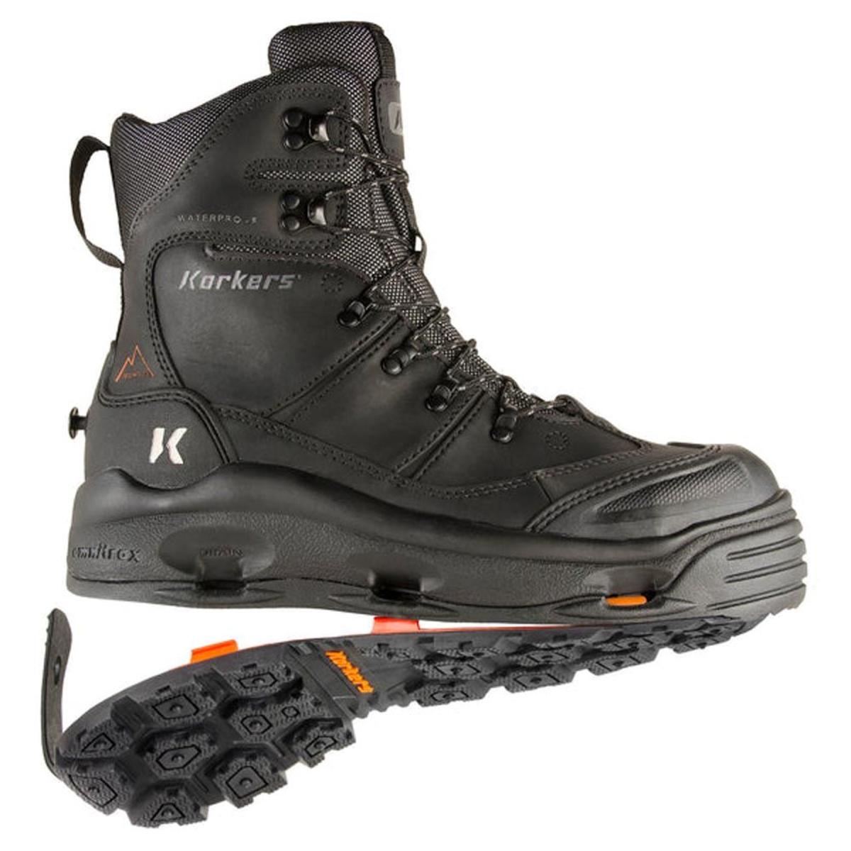 Korkers Men's Snowjack Pro Safety Winter Work Boots with Ninety Degree Sole Korkers Men's Snowjack Pro Safety Winter Work Boots with Ninety Degree Sole