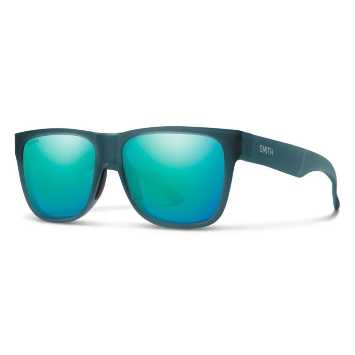 Smith Optics Lowdown 2 Sunglasses ChromaPop Glass Polarized Opal Mirror - Matte Pacific Crystal Frame Smith Optics Lowdown 2 Sunglasses ChromaPop Glass Polarized Opal Mirror - Matte Pacific Crystal Frame
