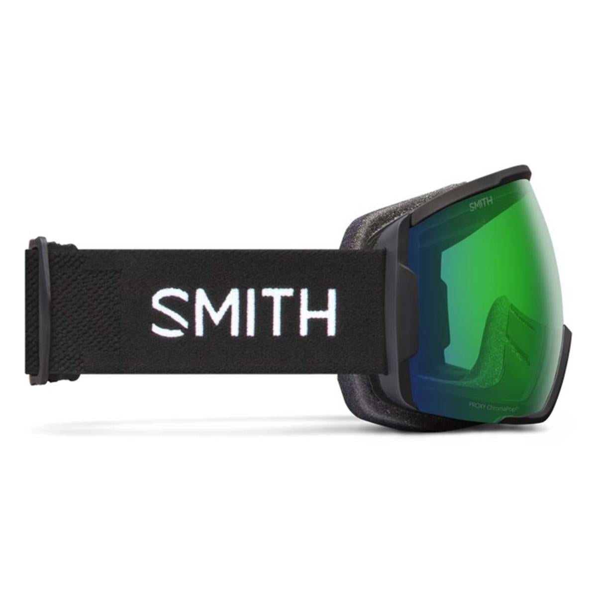 Smith Optics Proxy Goggles ChromaPop Everyday Green Mirror - Black Frame Smith Optics Proxy Goggles ChromaPop Everyday Green Mirror - Black Frame