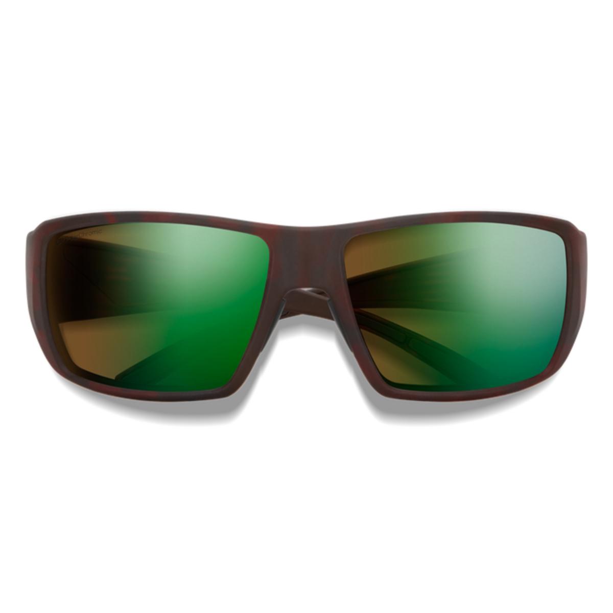 Smith Optics Guide's Choice Sunglasses ChromaPop Glass Polarchromic Brown Green Mirror - Matte Tortoise Frame Smith Optics Guide's Choice Sunglasses ChromaPop Glass Polarchromic Brown Green Mirror - Matte Tortoise Frame