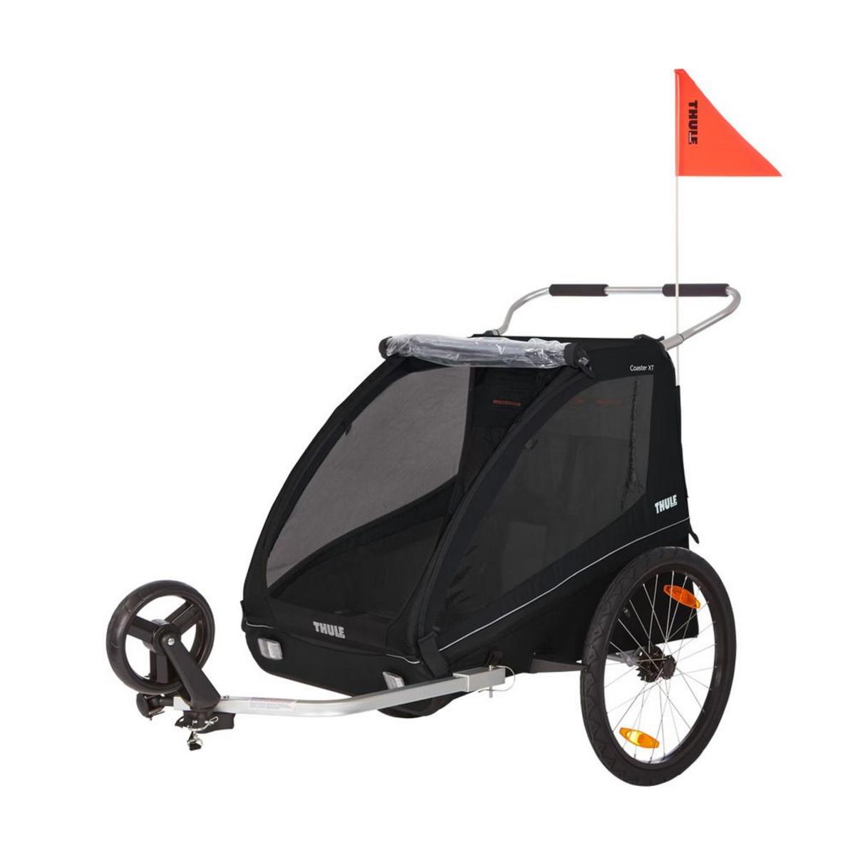 Thule Coaster XT 2-Seat Bike Trailer - Black Thule Coaster XT 2-Seat Bike Trailer - Black