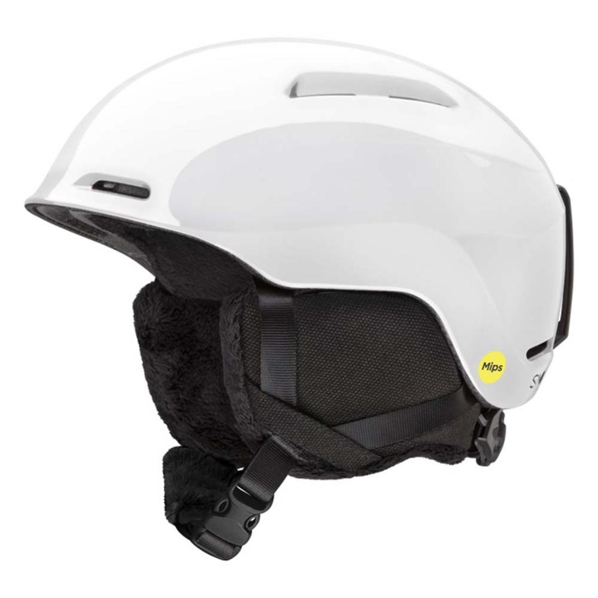 Smith Optics Glide Jr. Mips Youth Snow Helmets - White Smith Optics Glide Jr. Mips Youth Snow Helmets - White