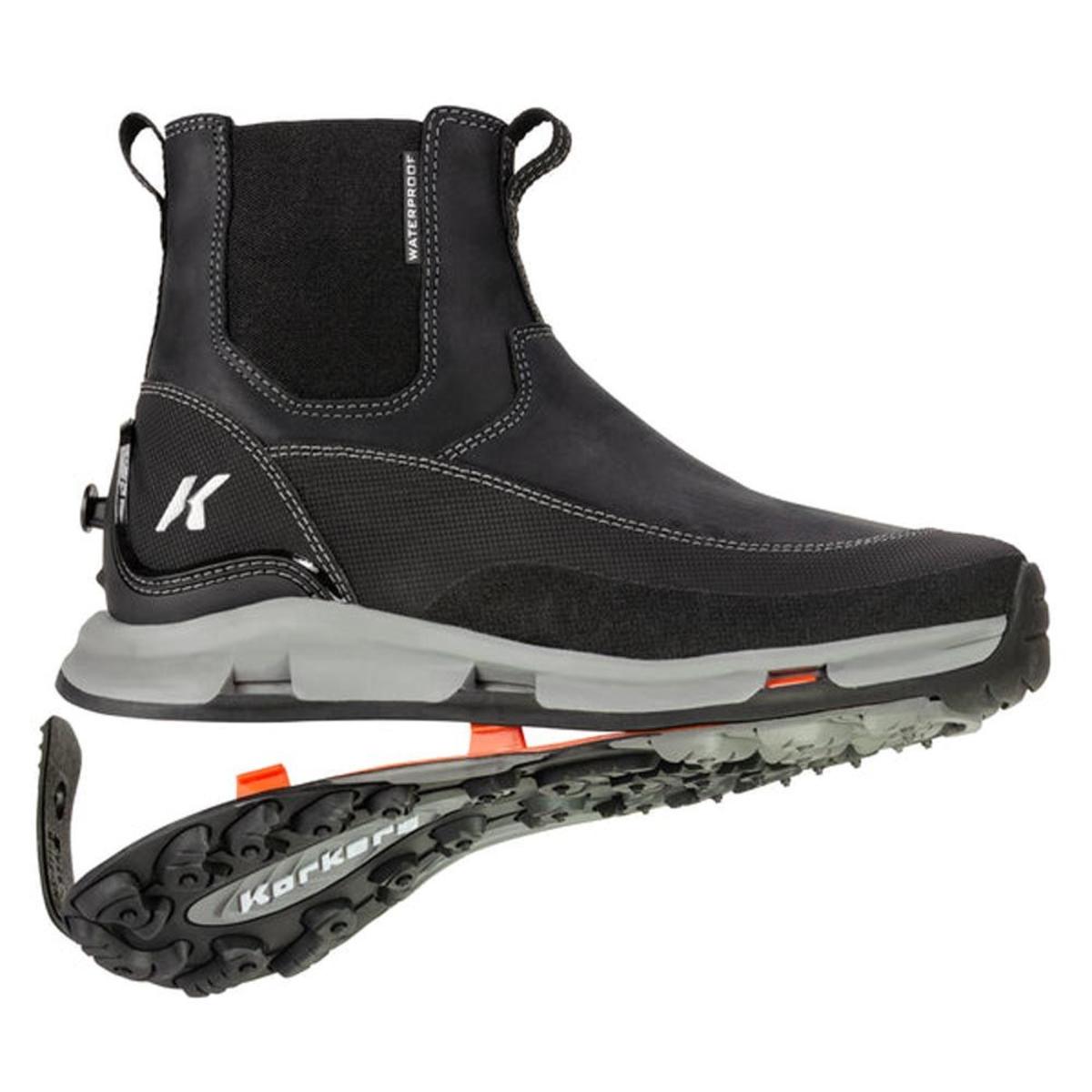 Korkers Women's Alpine Chelsea Outdoor Boots with TrailTrac Sole Korkers Women's Alpine Chelsea Outdoor Boots with TrailTrac Sole