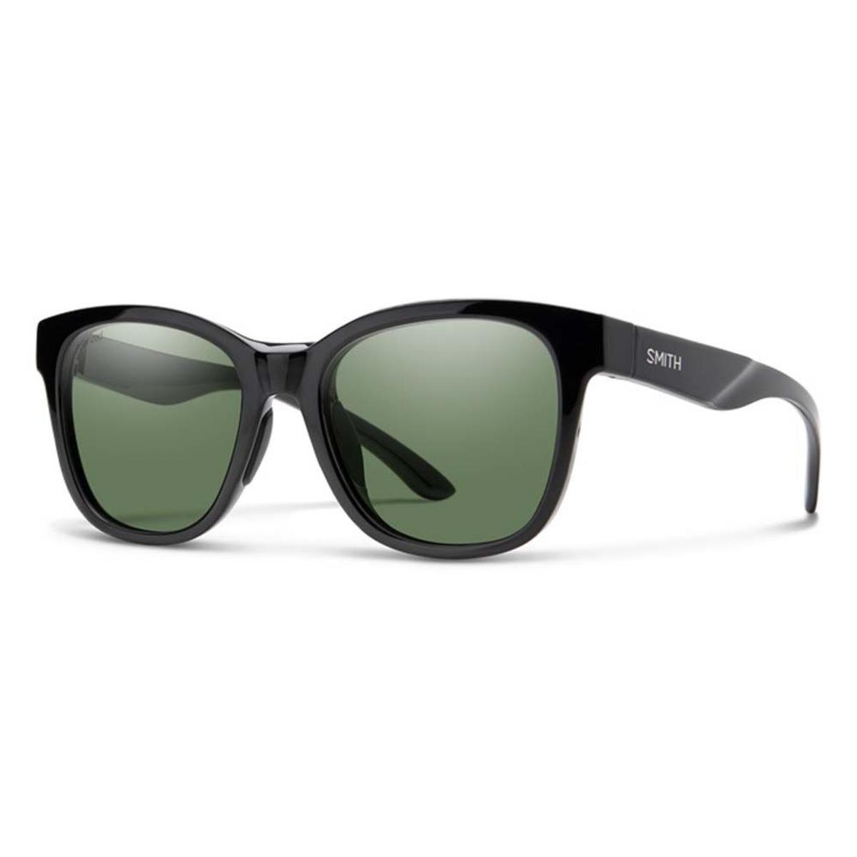 Smith Optics Caper Sunglasses Polarized Gray Green - Black Frame Smith Optics Caper Sunglasses Polarized Gray Green - Black Frame