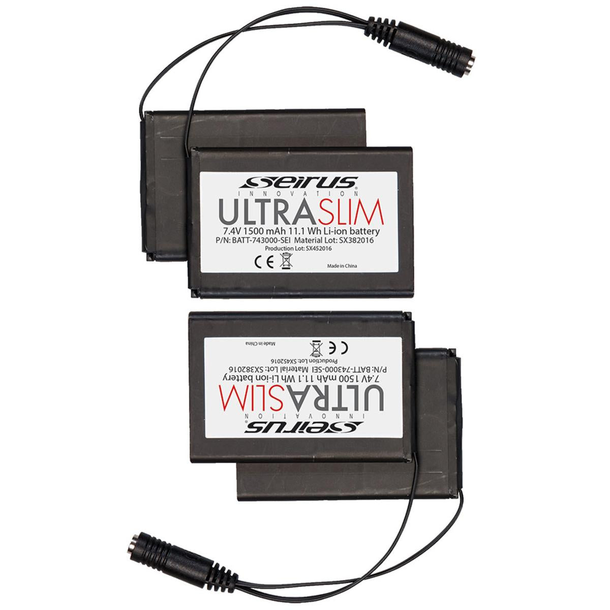 Seirus Heat Touch 1,500 Ultra Slim Battery Set Seirus Heat Touch 1,500 Ultra Slim Battery Set