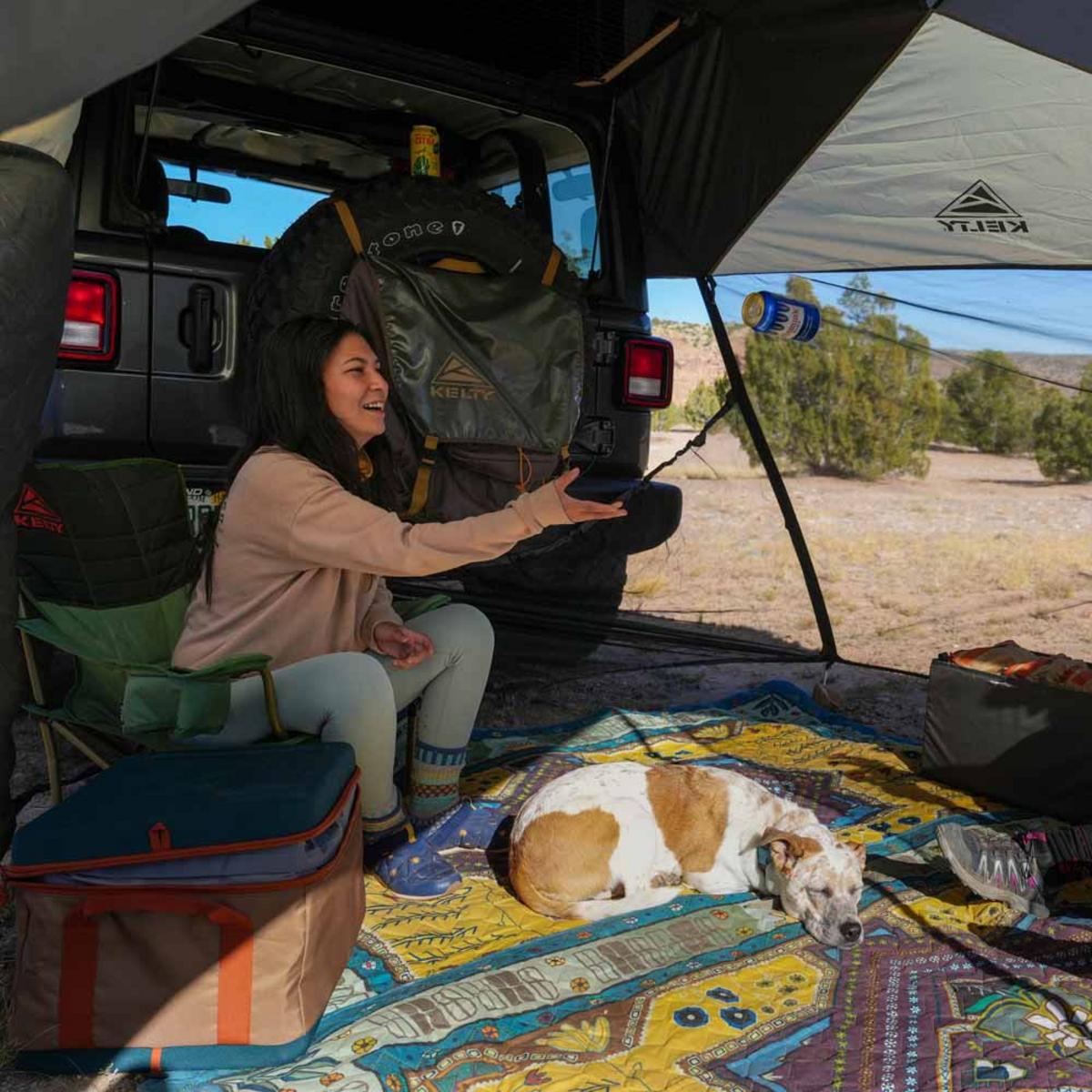 Kelty Waypoint Screenhouse Tarp - Elm/Dark Shadow Kelty Waypoint Screenhouse Tarp - Elm/Dark Shadow