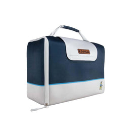 Kanga Coolers Malibu Kase Mate Standard 24 Pack Cooler - White/Navy