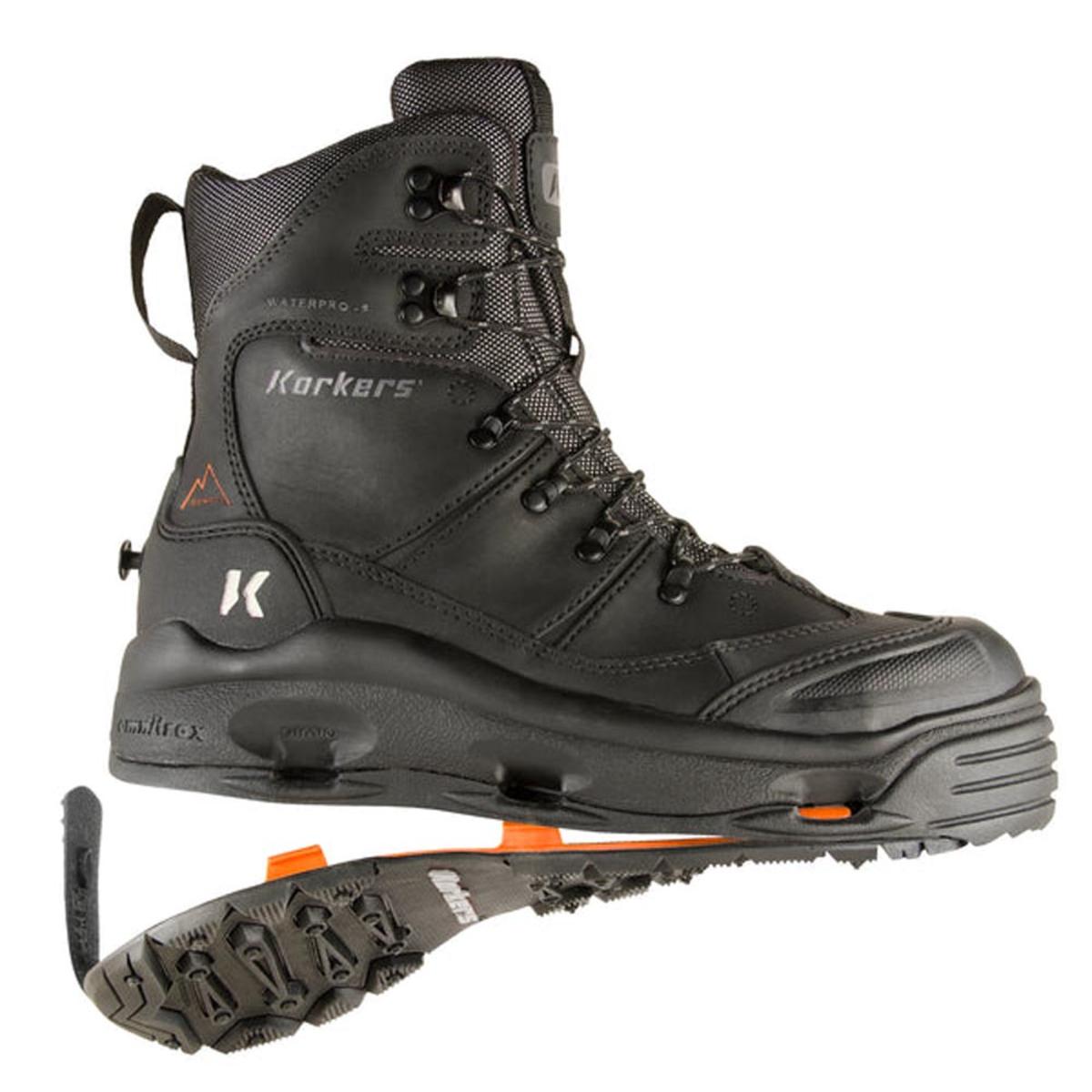 Korkers Men's Snowjack Pro Safety Winter Work Boots with Ninety Degree Sole Korkers Men's Snowjack Pro Safety Winter Work Boots with Ninety Degree Sole