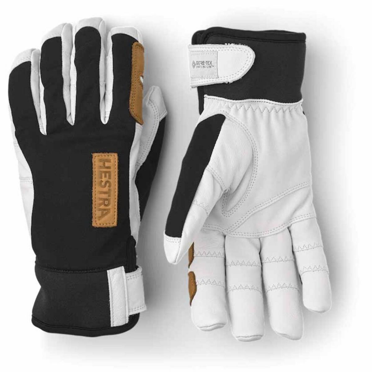 Hestra Unisex Ergo Grip Active Wool Terry 5-Finger Gloves (Red/Off White) Hestra Unisex Ergo Grip Active Wool Terry 5-Finger Gloves (Red/Off White)