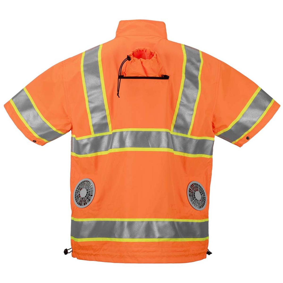 ZippKool HVN-510U ANSI Class 3 High-Visibility Short Sleeve Cooling Vest with Rechargeable Battery ZippKool HVN-510U ANSI Class 3 High-Visibility Short Sleeve Cooling Vest with Rechargeable Battery