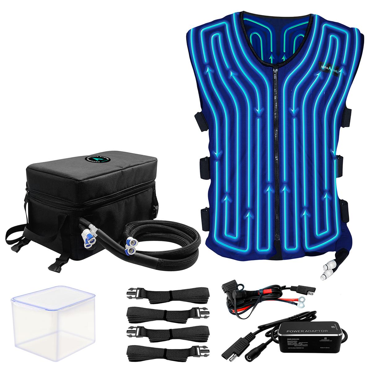 AlphaCool 12V Motorcycle Circulatory Cooling Vest System AlphaCool 12V Motorcycle Circulatory Cooling Vest System