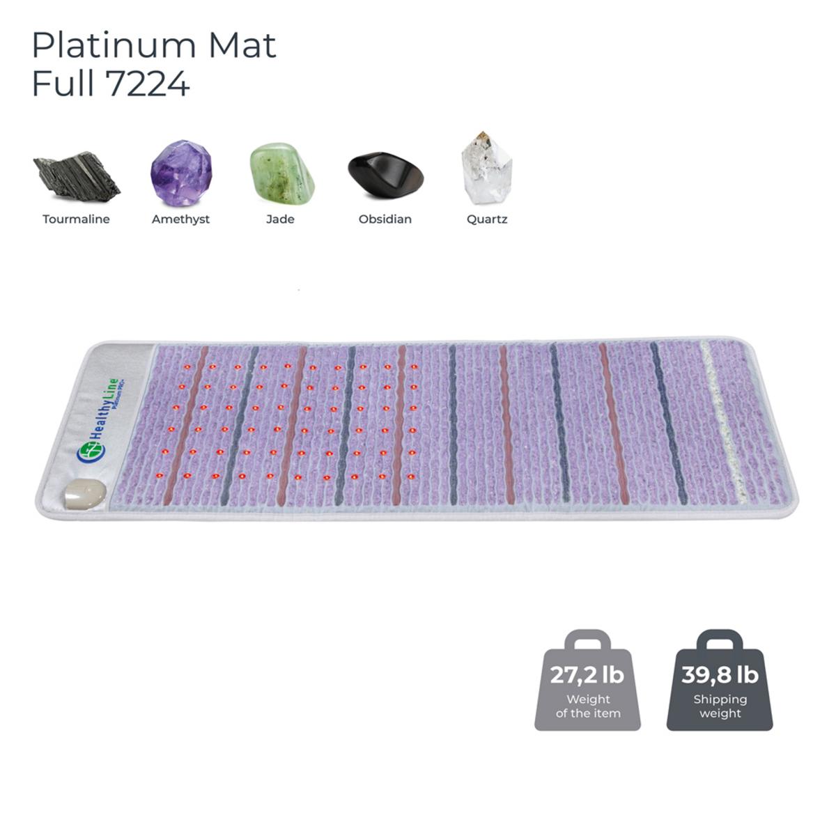 HealthyLine Platinum Mat Full 7224 Firm - Photon Advanced PEMF InfraMat Pro HealthyLine Platinum Mat Full 7224 Firm - Photon Advanced PEMF InfraMat Pro