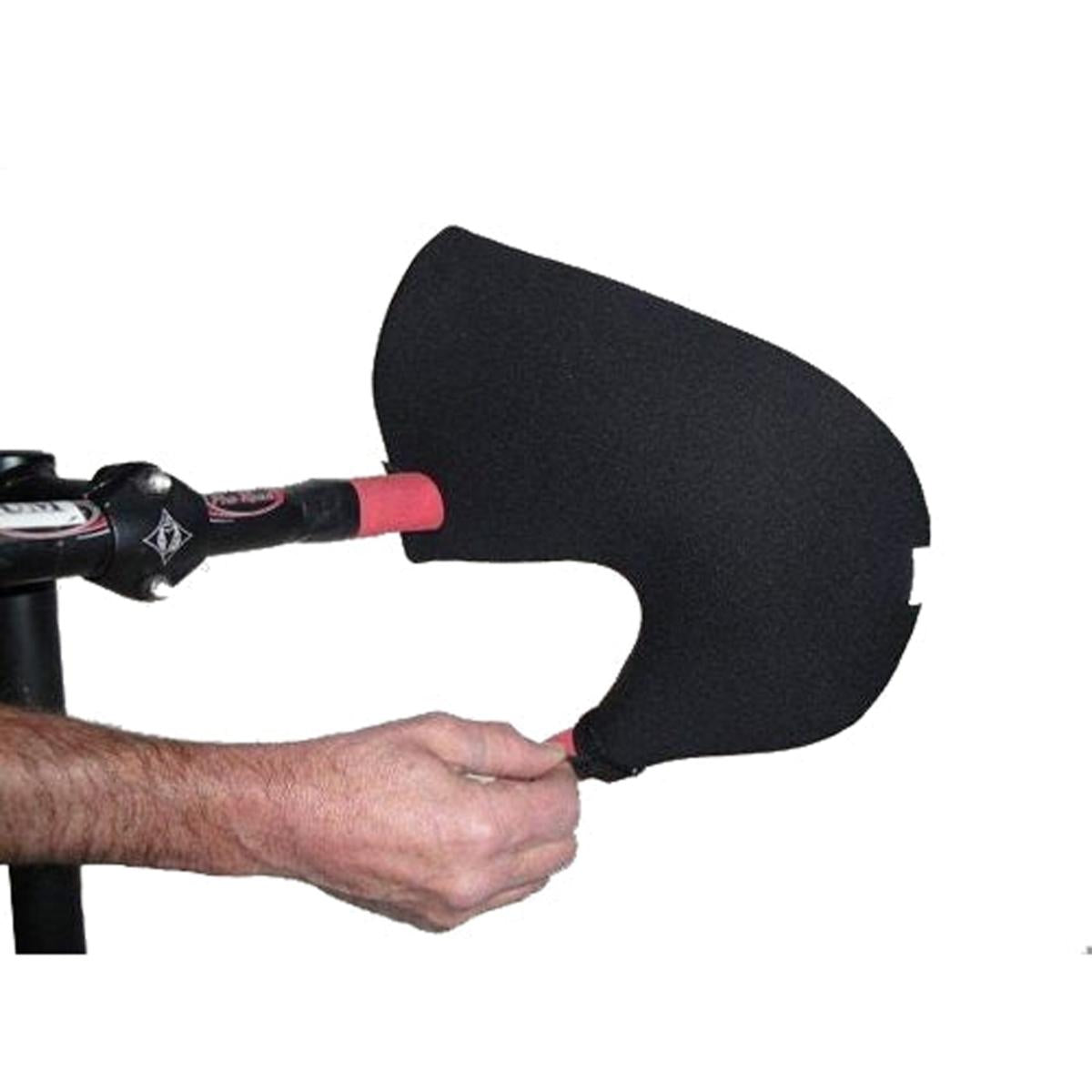 Bar Mitts Internally Routed Cables Road Pogie Handlebar Mittens Extreme - Large Black Bar Mitts Internally Routed Cables Road Pogie Handlebar Mittens Extreme - Large Black