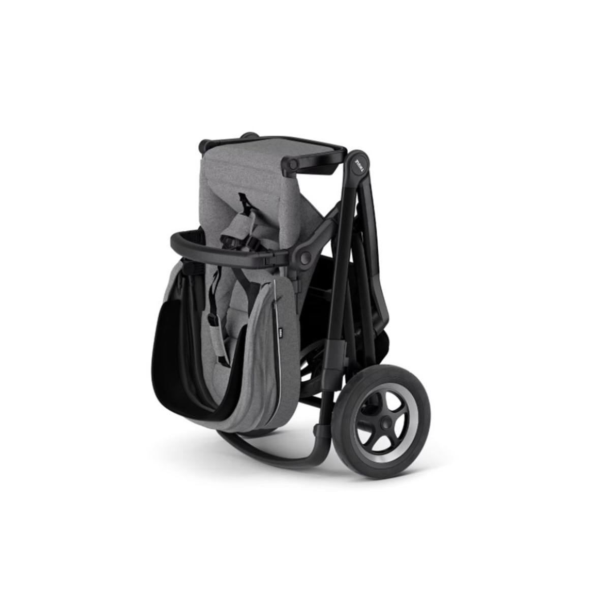 Thule Sleek City Stroller - Gray Melange/Black Thule Sleek City Stroller - Gray Melange/Black