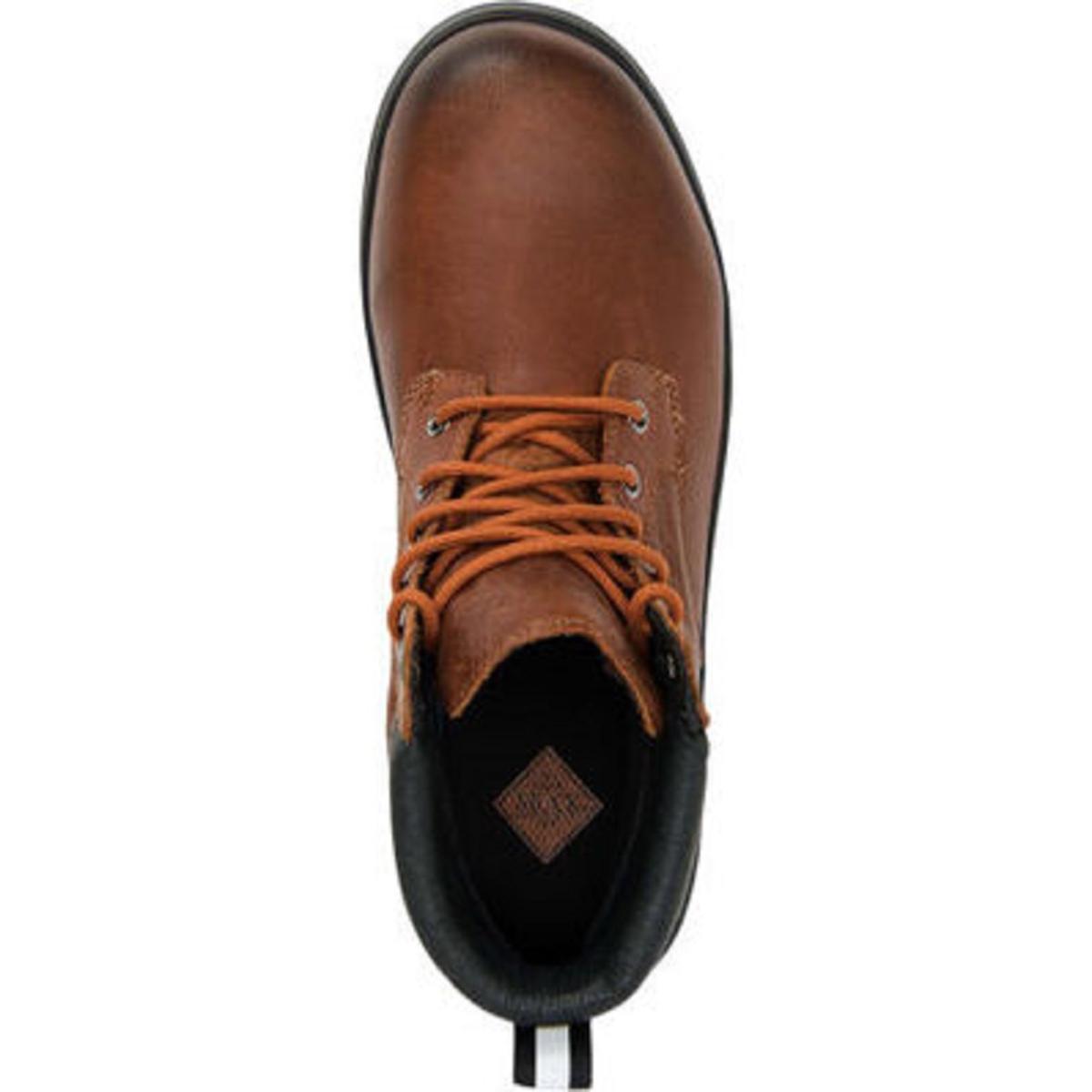 Muck Men's Chore Farm Leather Lace Up Boots Muck Men's Chore Farm Leather Lace Up Boots