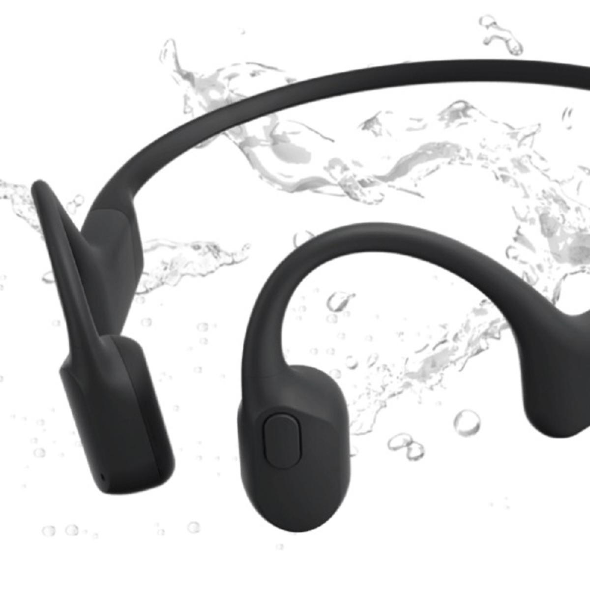 Shokz OpenRun Mini Bone Conduction Open-Ear Endurance Headphones - Black Shokz OpenRun Mini Bone Conduction Open-Ear Endurance Headphones - Black
