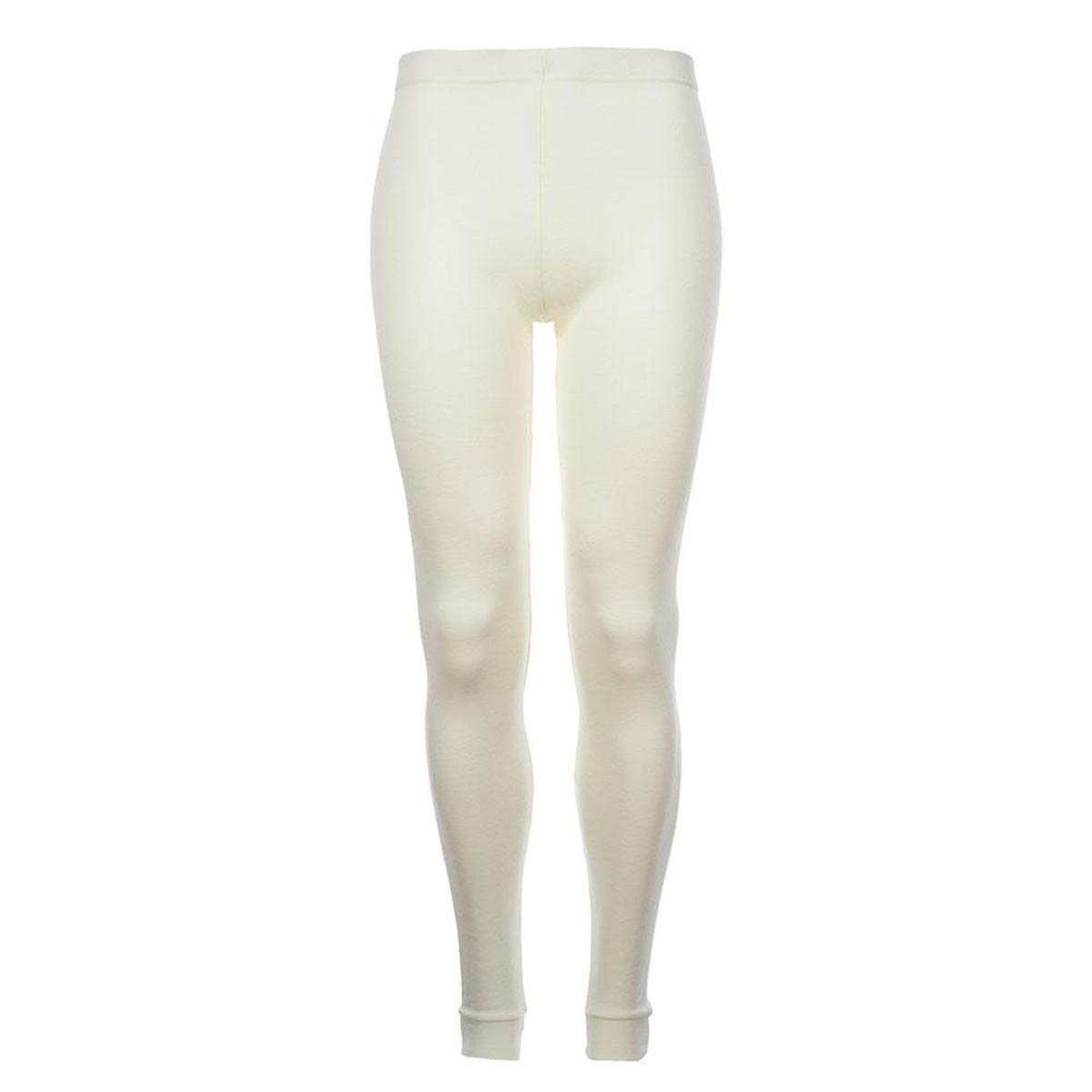 Merino Skins Unisex Long John / Pant - White Merino Skins Unisex Long John / Pant - White