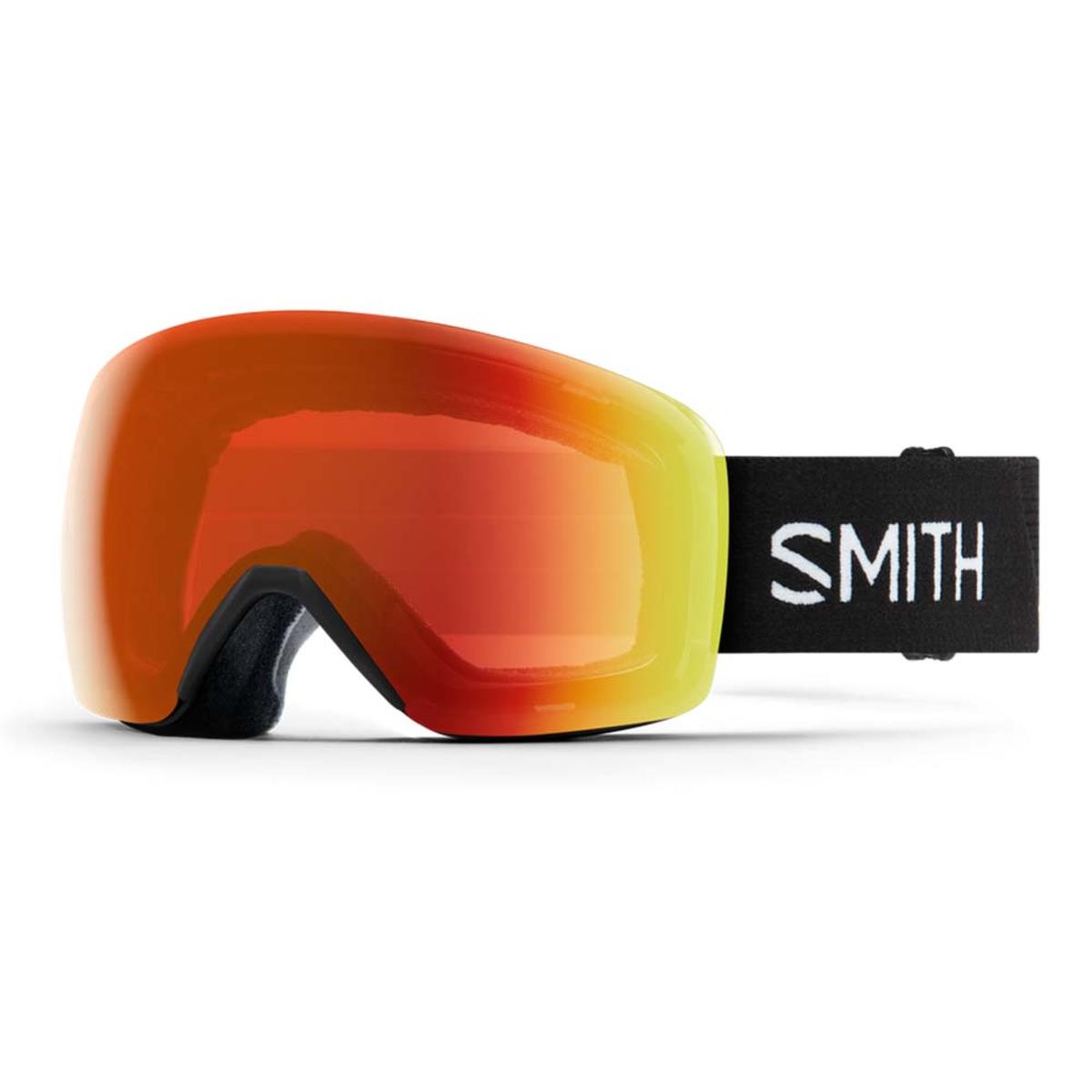 Smith Optics Skyline Goggles Chromapop Everyday Red Mirror - Black Frame Smith Optics Skyline Goggles Chromapop Everyday Red Mirror - Black Frame