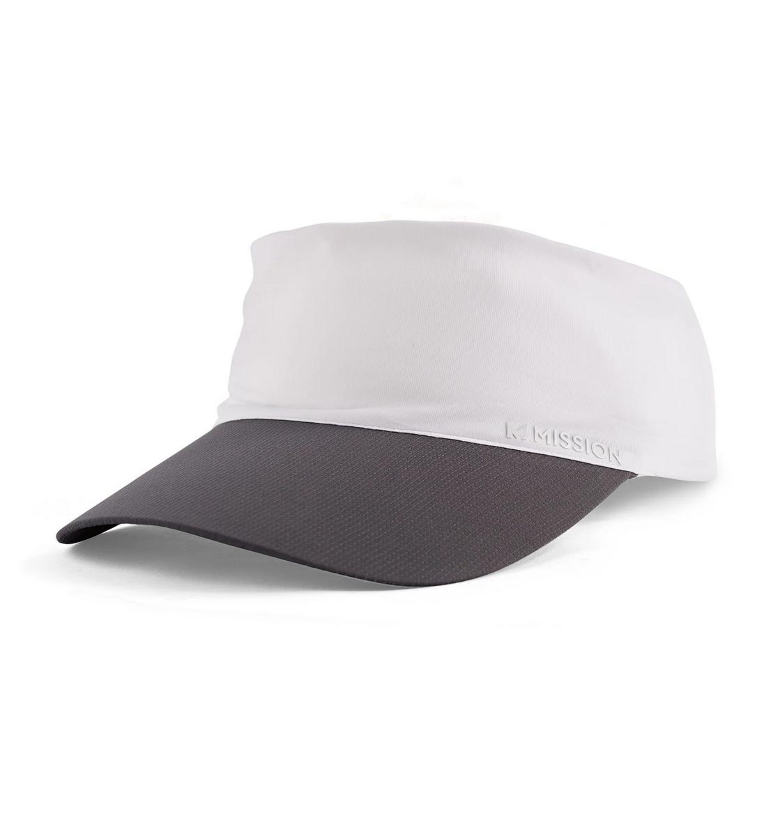 Mission Cooling Visor - White & Black Mission Cooling Visor - White & Black
