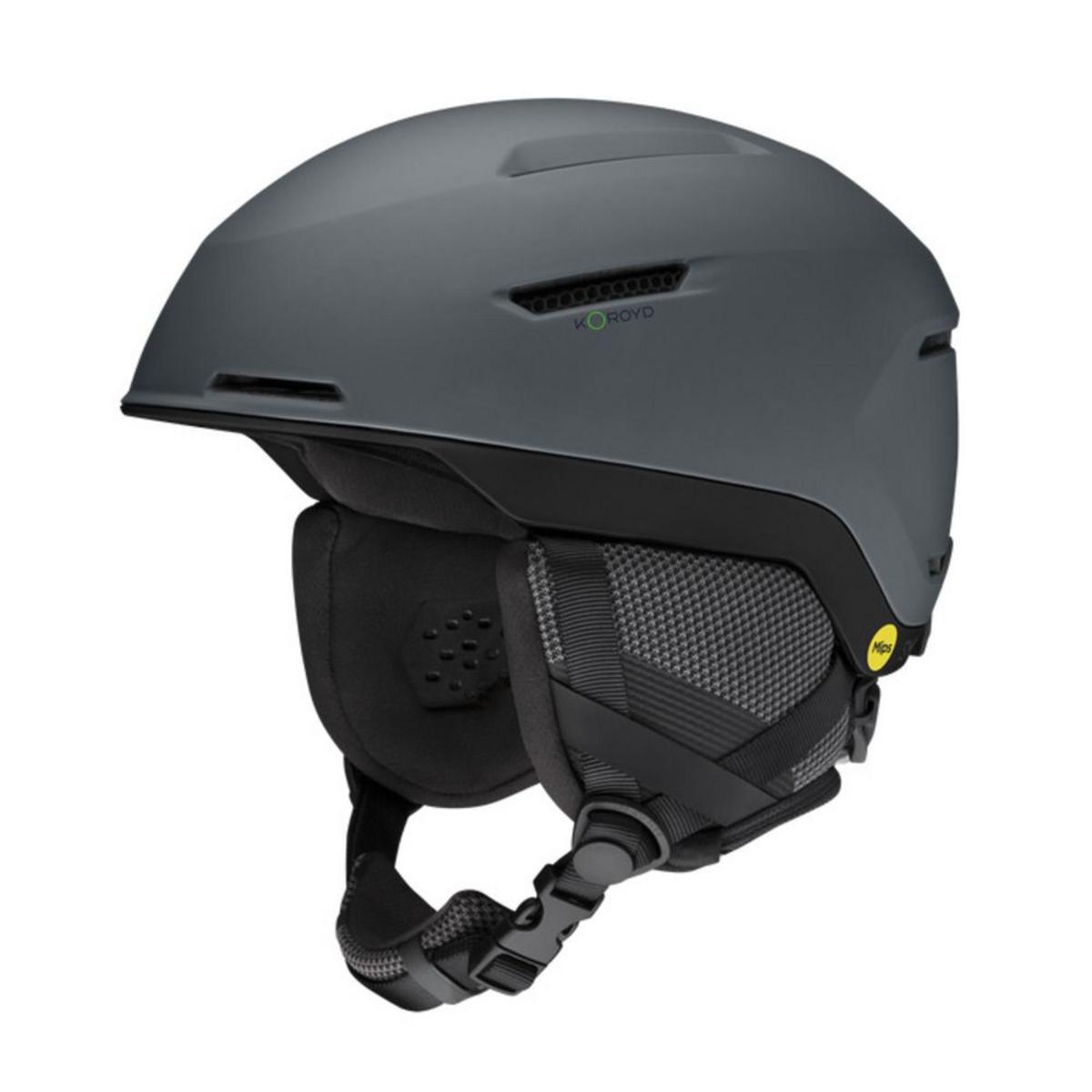 Smith Optics Men's Altus MIPS Ski Helmet - Matte Slate/Black Smith Optics Men's Altus MIPS Ski Helmet - Matte Slate/Black