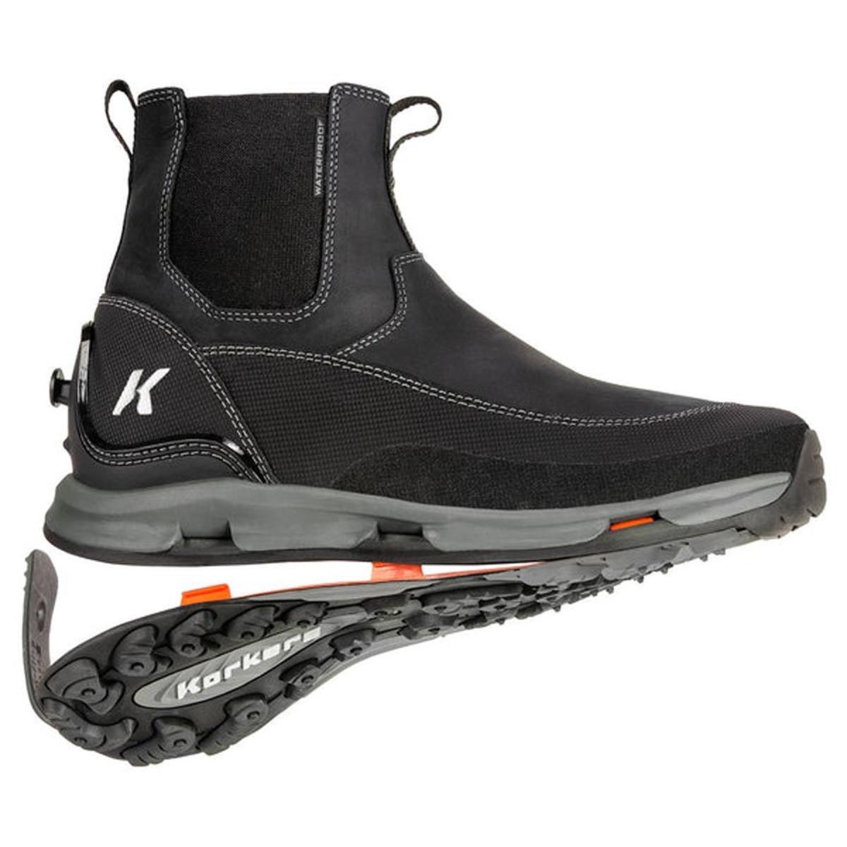 Korkers Men's Alpine Chelsea Outdoor Boots with TrailTrac Sole Korkers Men's Alpine Chelsea Outdoor Boots with TrailTrac Sole