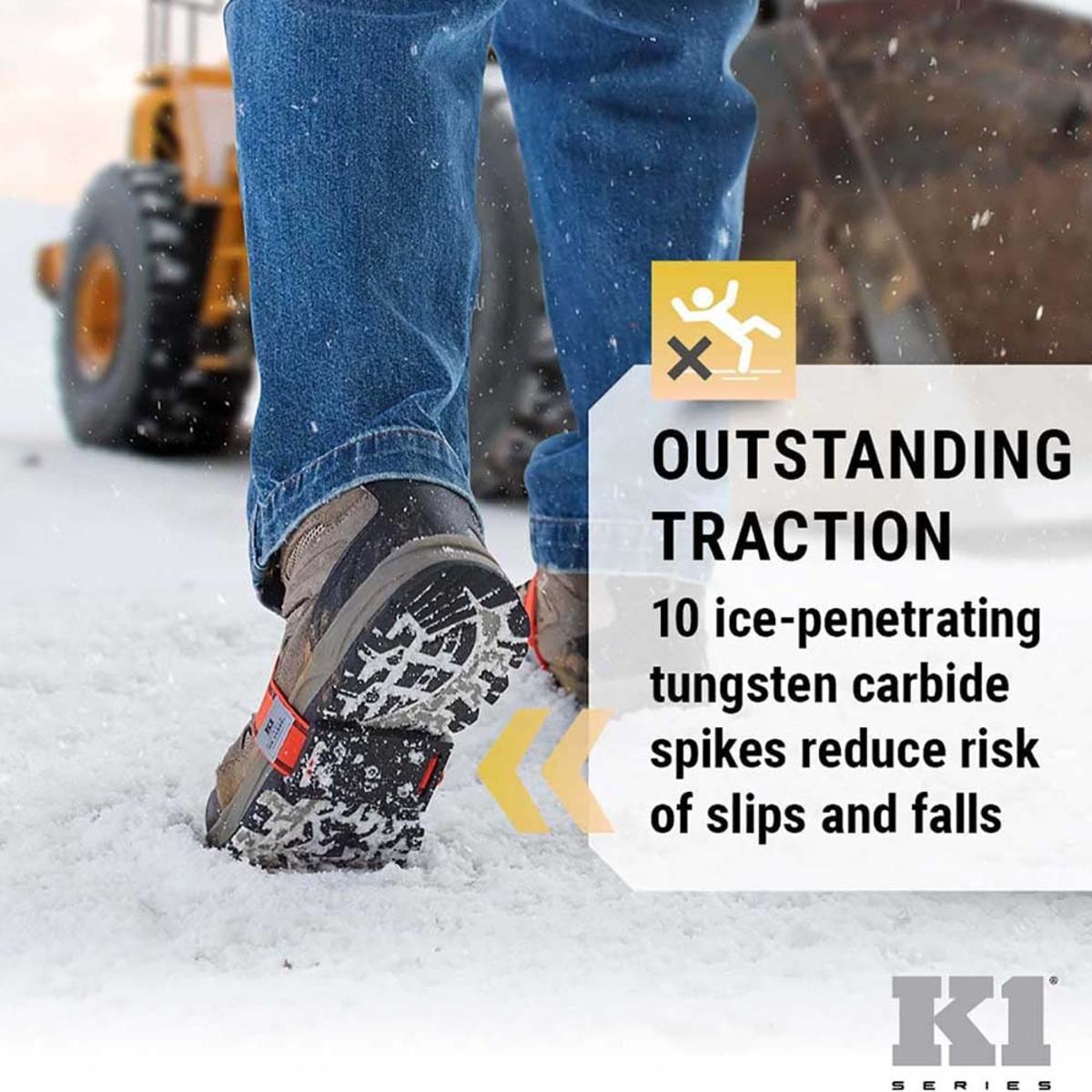 K1 Ice Cleats Original Mid-Sole Ice Cleats Low-Profile K1 Ice Cleats Original Mid-Sole Ice Cleats Low-Profile