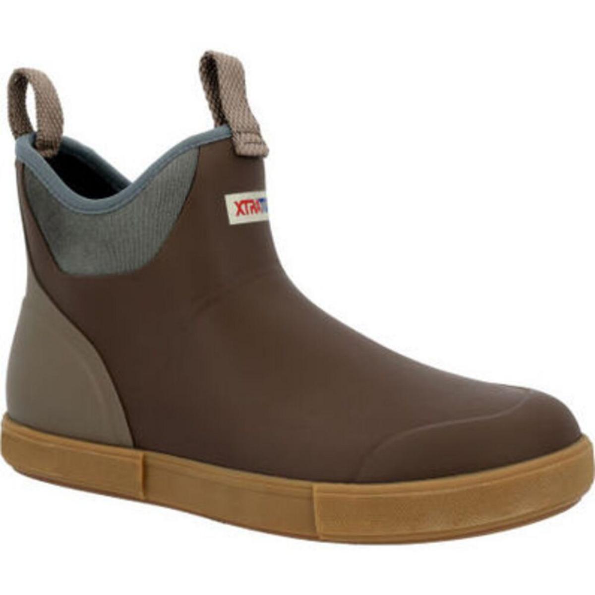 Xtratuf Men's Lightweight Vintage 6 In Ankle Deck Boots Xtratuf Men's Lightweight Vintage 6 In Ankle Deck Boots