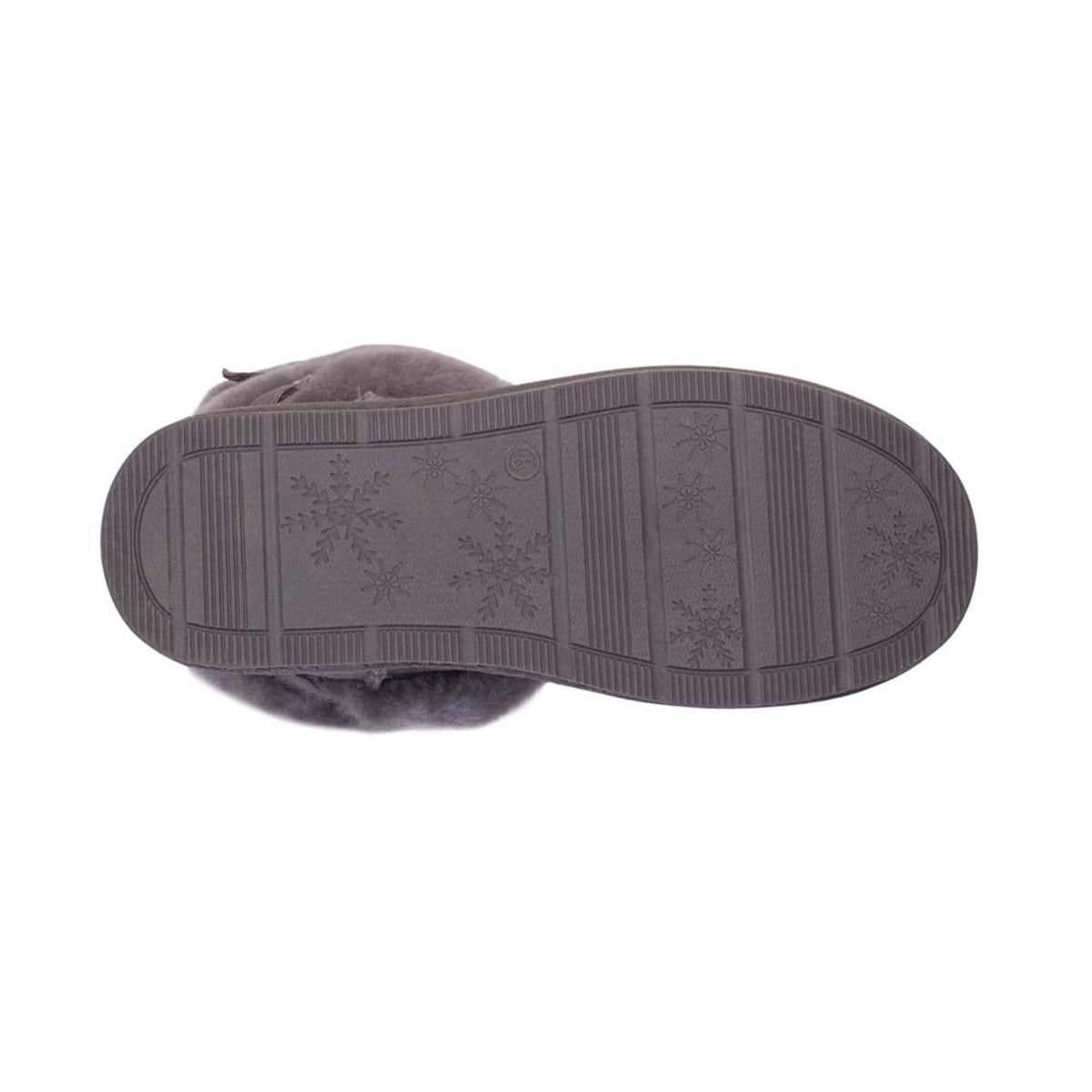 Cloud Nine Sheepskin Ladies Two Buckle Sheepskin Boots (Grey 8) Cloud Nine Sheepskin Ladies Two Buckle Sheepskin Boots (Grey 8)