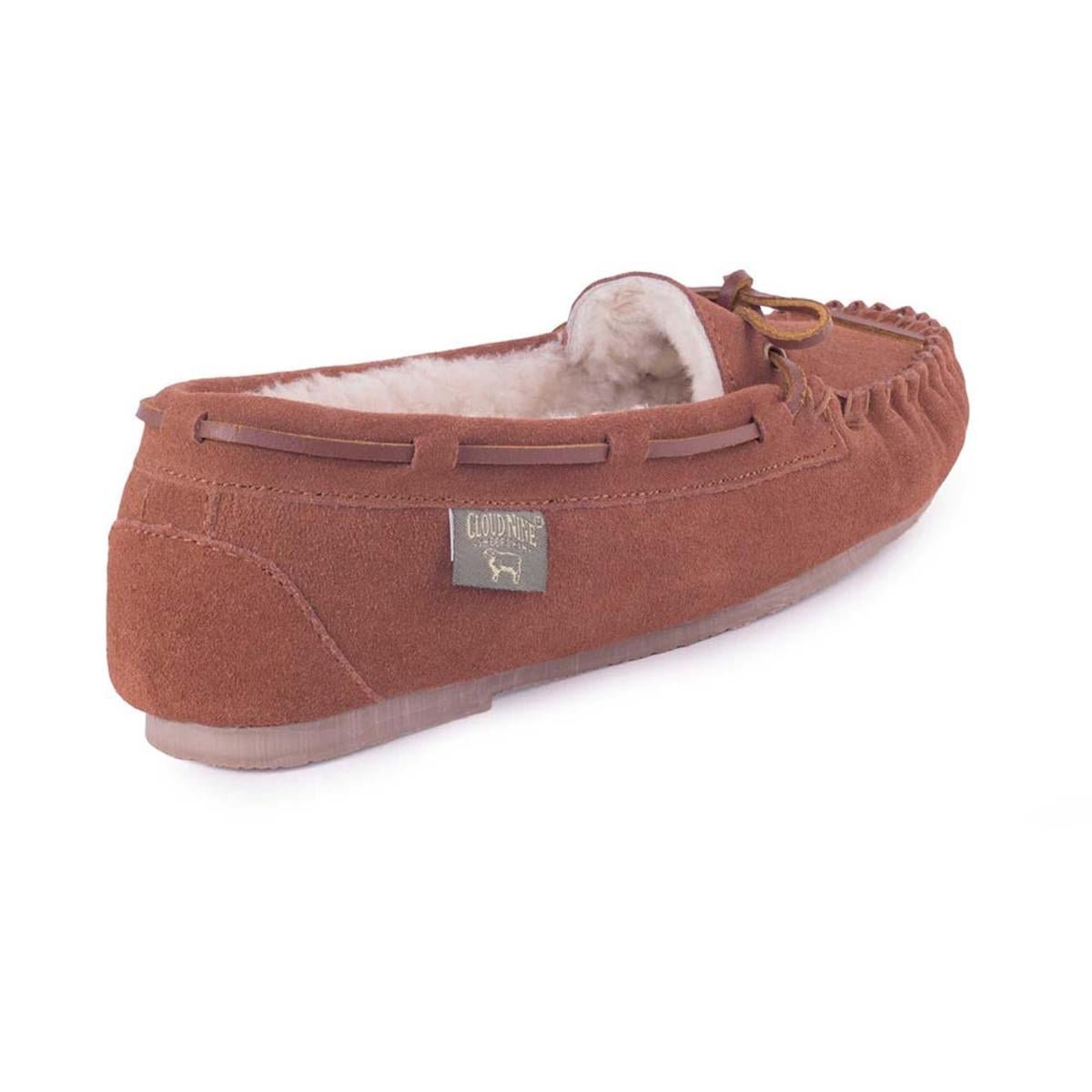 Cloud Nine Sheepskin Ladies Driving Moccasin (Grey 8) Cloud Nine Sheepskin Ladies Driving Moccasin (Grey 8)