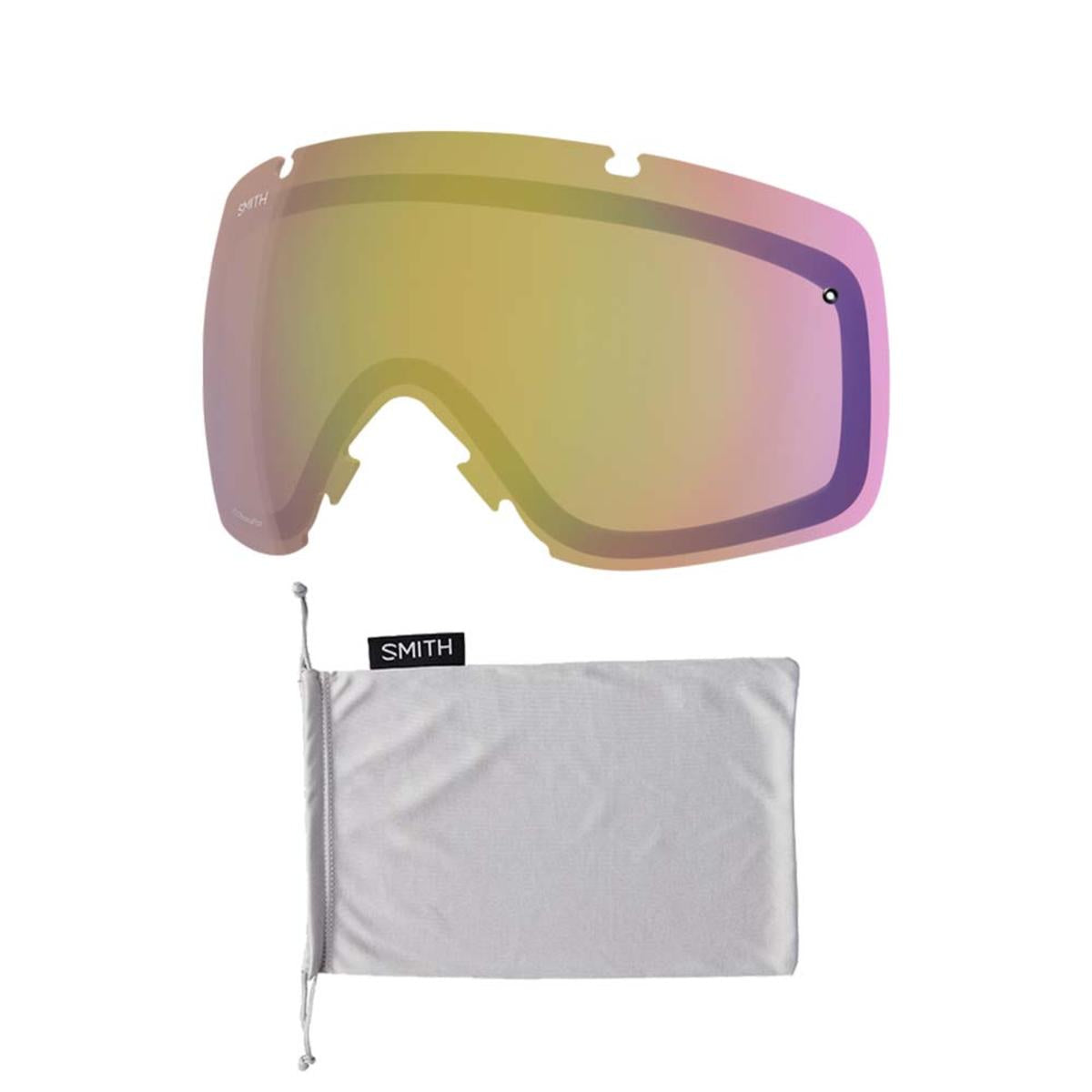 Smith Optics I/O Goggles Chromapop Sun Platinum Mirror - White Vapor Frame Smith Optics I/O Goggles Chromapop Sun Platinum Mirror - White Vapor Frame
