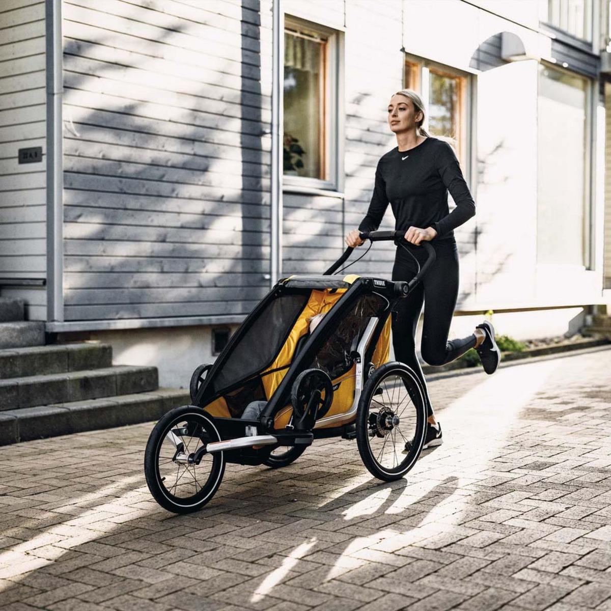 Thule Chariot Jogging Kit 1 - Lite/Cross - Aluminum/Black Thule Chariot Jogging Kit 1 - Lite/Cross - Aluminum/Black