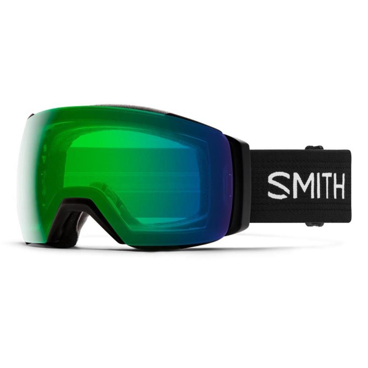 Smith Optics I/O MAG XL Goggles ChromaPop Everyday Green Mirror - Black Frame Smith Optics I/O MAG XL Goggles ChromaPop Everyday Green Mirror - Black Frame