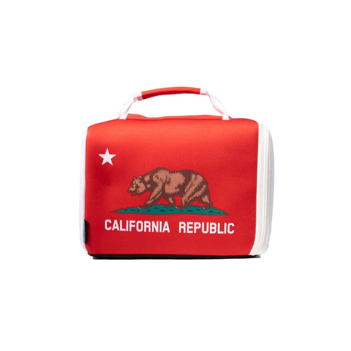 Kanga Coolers California Flag Kase Mate Standard 12 Pack Cooler - California Kanga Coolers California Flag Kase Mate Standard 12 Pack Cooler - California
