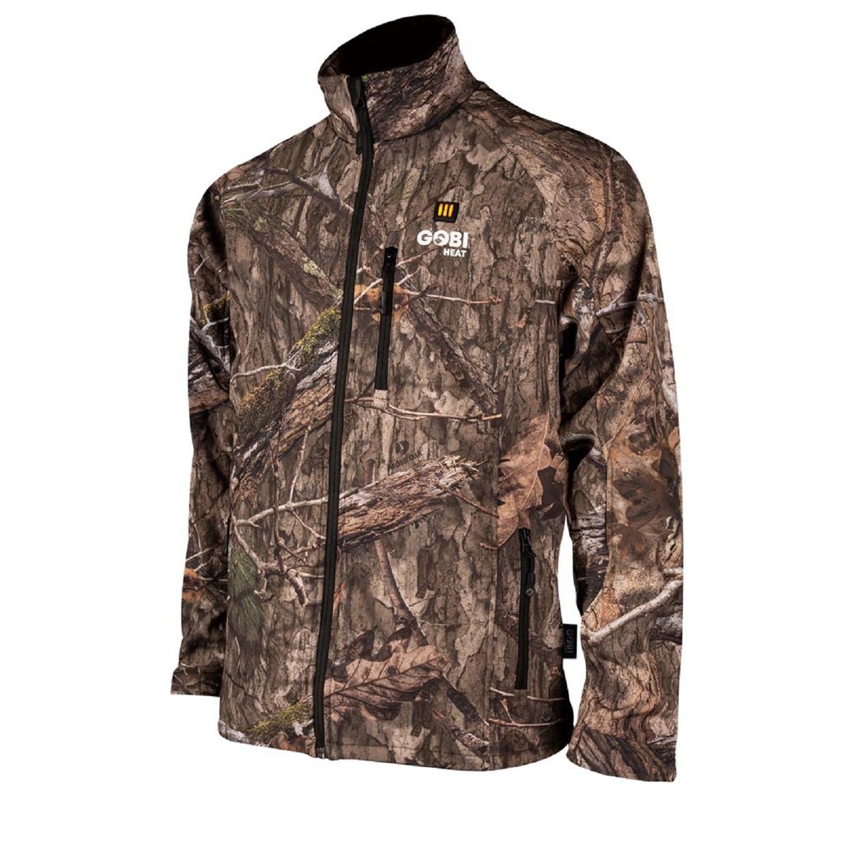 Gobi Heat Men's Sahara Heated Hunting Jacket - Mossy Oak Camo Gobi Heat Men's Sahara Heated Hunting Jacket - Mossy Oak Camo