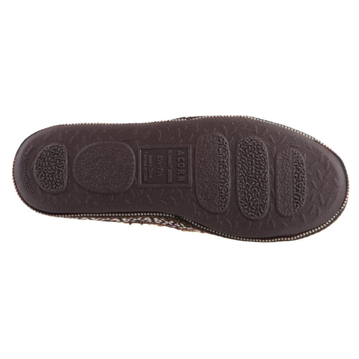 Acorn Women's Woven Trim Moccasins Acorn Women's Woven Trim Moccasins
