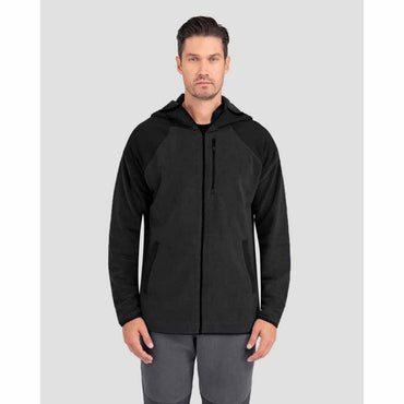 Terramar Men's C-Suite Mammoth Sherpa Fleece Full-Zip Mid-Layer Jacket