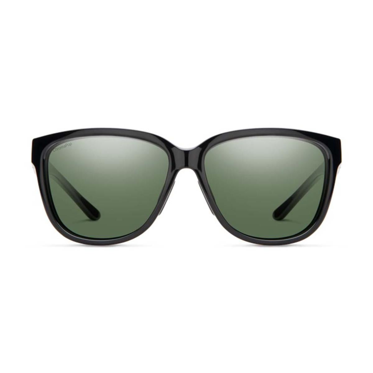 Smith Optics Women's Monterey Sunglasses ChromaPop Polarized Gray Green - Black Frame Smith Optics Women's Monterey Sunglasses ChromaPop Polarized Gray Green - Black Frame