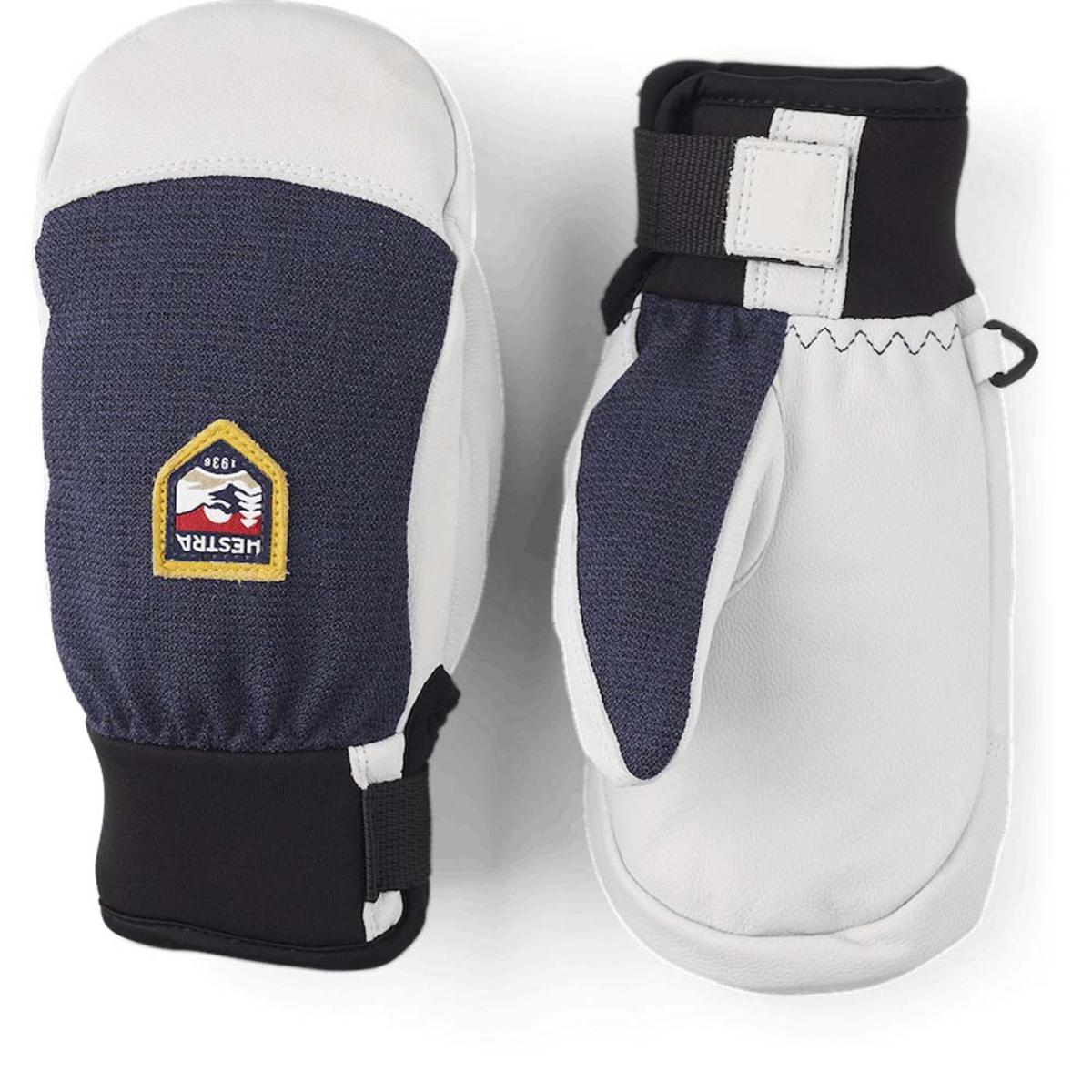 Hestra Army Leather Patrol Junior Mittens (Navy 4) Hestra Army Leather Patrol Junior Mittens (Navy 4)