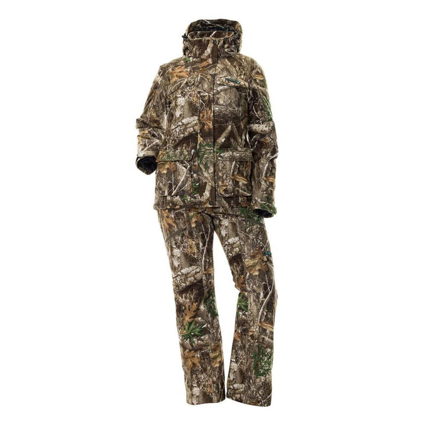 DSG Women's Kylie 4.0 3-in-1 Hunting Jacket with Removable Fleece Liner - Realtree Edge