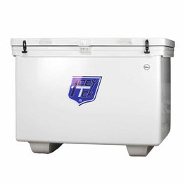 Icey-Tek 760 Quart Commercial, Rotomold Cooler/Box/Ice Chest with Runners - White