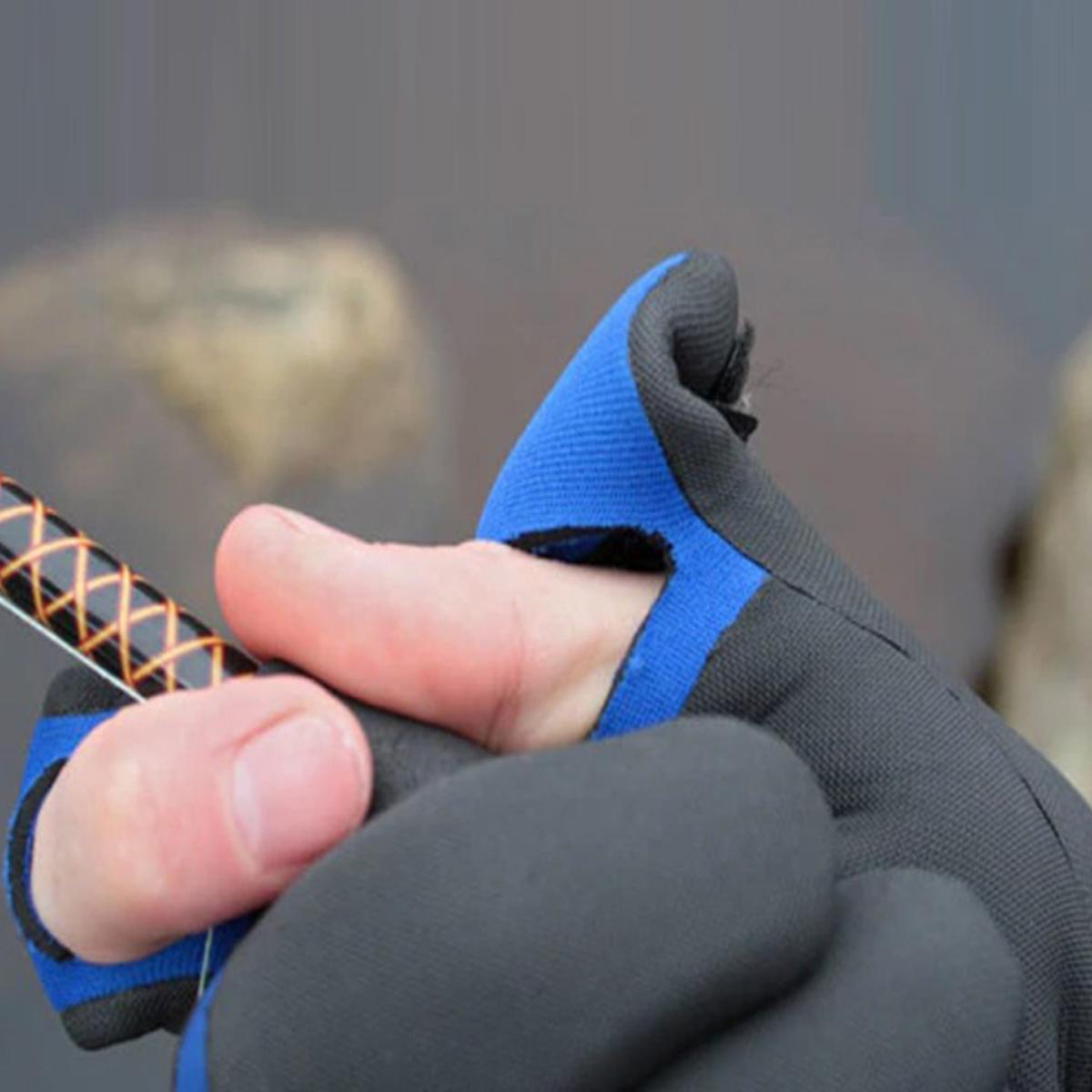 Glacier Glove Pro Angler Slit Finger Gloves - Black Glacier Glove Pro Angler Slit Finger Gloves - Black