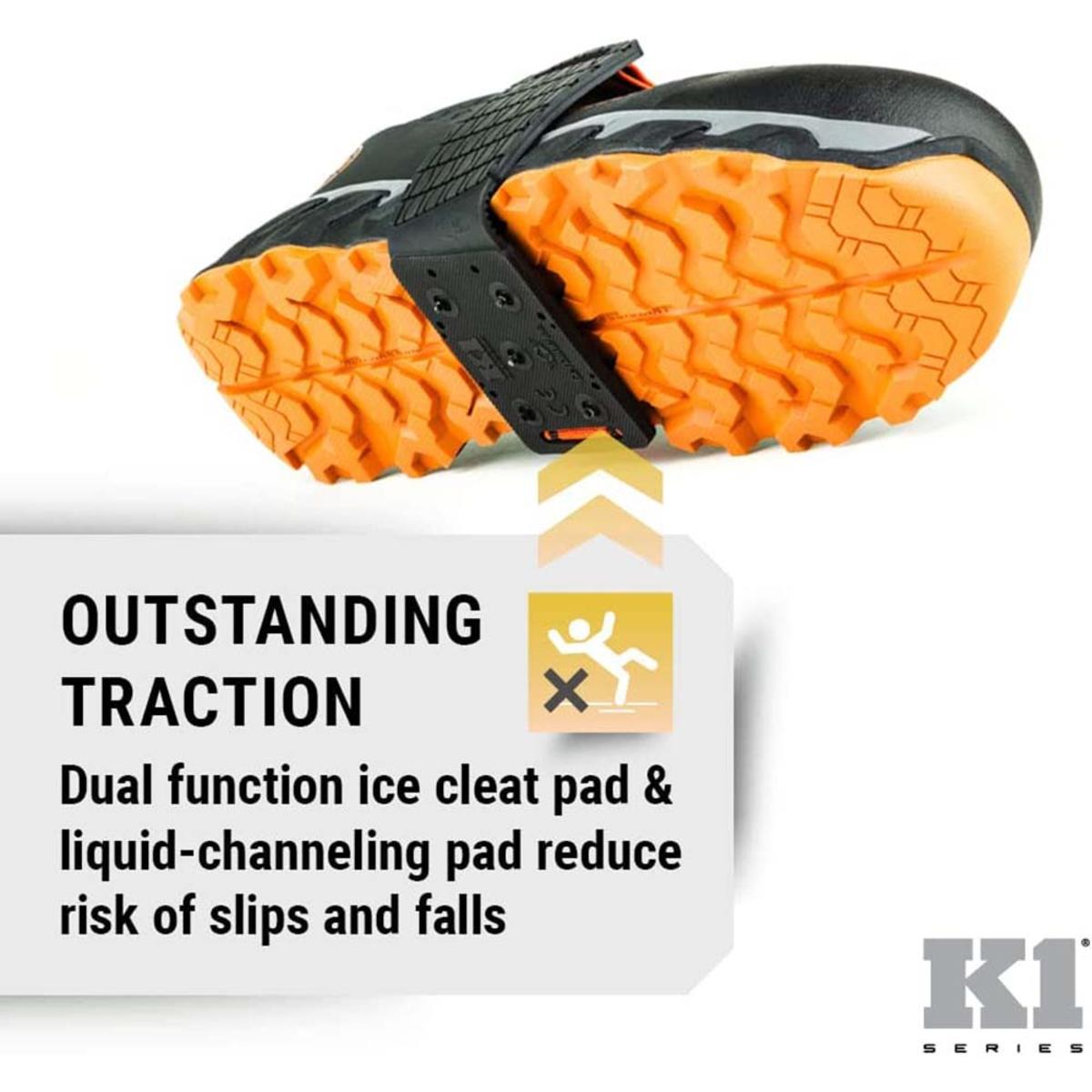 K1 Ice Cleats Mid-Sole Ice Cleats Slim Profile K1 Ice Cleats Mid-Sole Ice Cleats Slim Profile