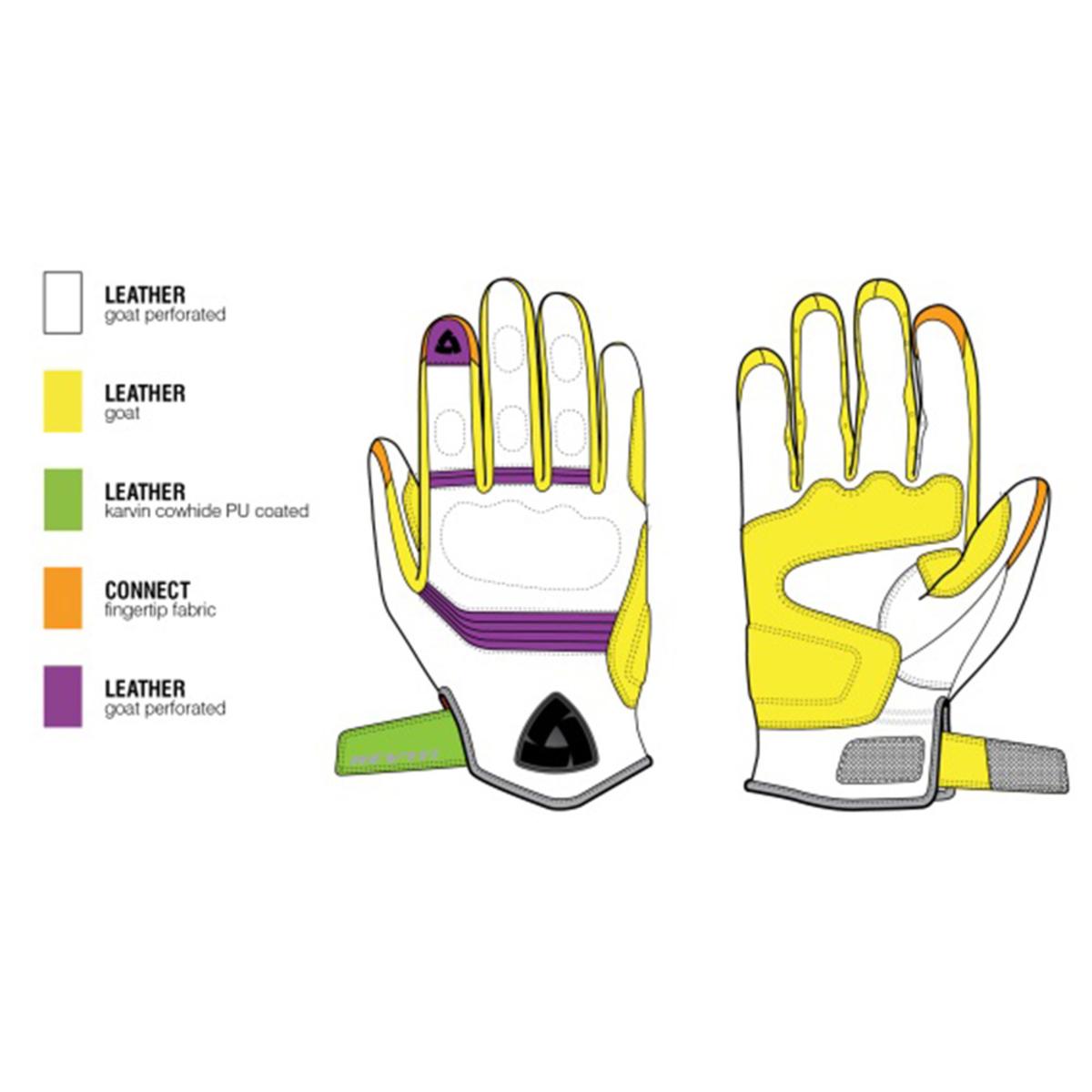 REV'IT Gloves Fly 3 Ladies (Size XL) REV'IT Gloves Fly 3 Ladies (Size XL)