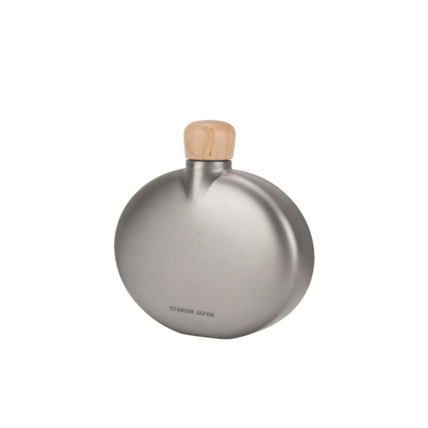 Snow Peak Titanium Flask in 5 oz